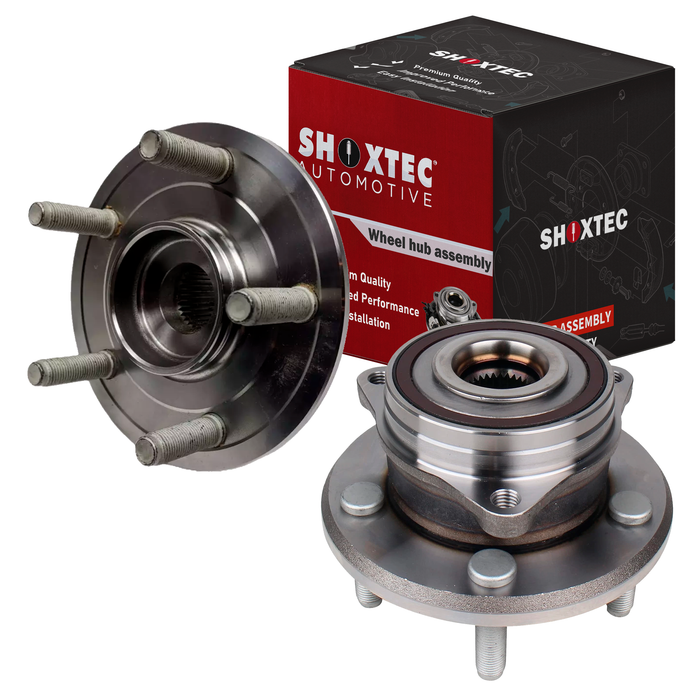 Shoxtec Front Pair Wheel Bearing Hub Assembly Compatible with 11-23 Dodge Durango 2WD&4WD; Compatible with 11-21 Jeep Grand Cherokee; Compatible with 2022 Jeep Grand Cherokee WK Repl Part No. 513324