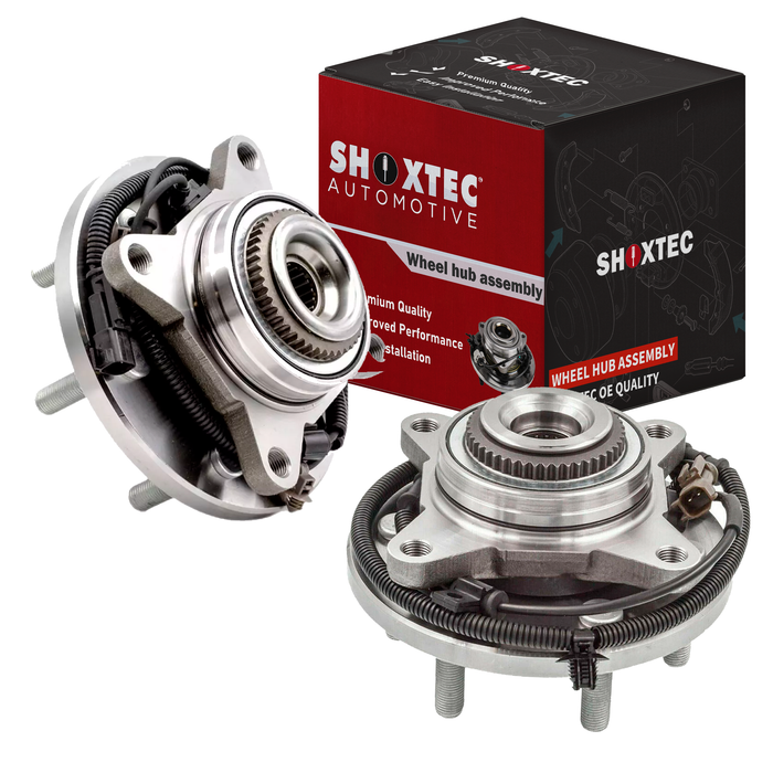Shoxtec Rear Pair Wheel Bearing Hub Assembly Compatible with 2015 2016 2017 Ford F-150 Repl Part No. 515169