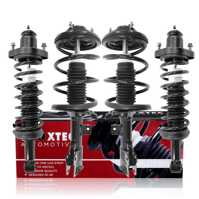 Shoxtec Full Set Complete Strut Assembly Replacement for 2011-2014 Chrysler 200 2.4L L4; 2008-2010 Chrysler Sebring 2.7L V6, 3.5L V6 Repl Part No. 271131 271130 172331