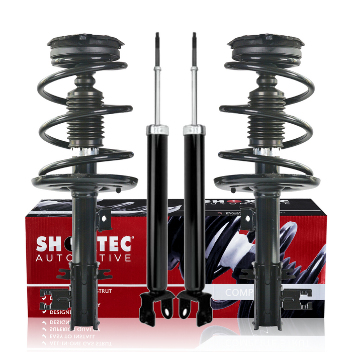 Shoxtec Full Set Complete Strut Assembly Replacement For 2013-2017 Nissan Altima, Repl No. 172902, 172901, 349075