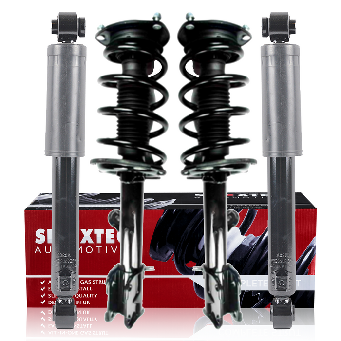 Shoxtec Full Set Complete Strut Assembly Replacement for 2011-2013 Kia Sorento with Sport package Repl No. 272713, 272712, 37322