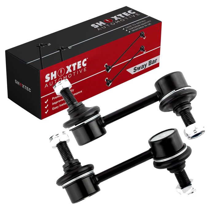 Shoxtec Stabilizer Sway Bar End Link 2pc Front Sway Bars Replacement for 04-14 Acura TSX 03-12 Honda Accord 10-11 Honda Accord Crosstour 12-15 Honda Crosstour Repl No. K90456 K90457