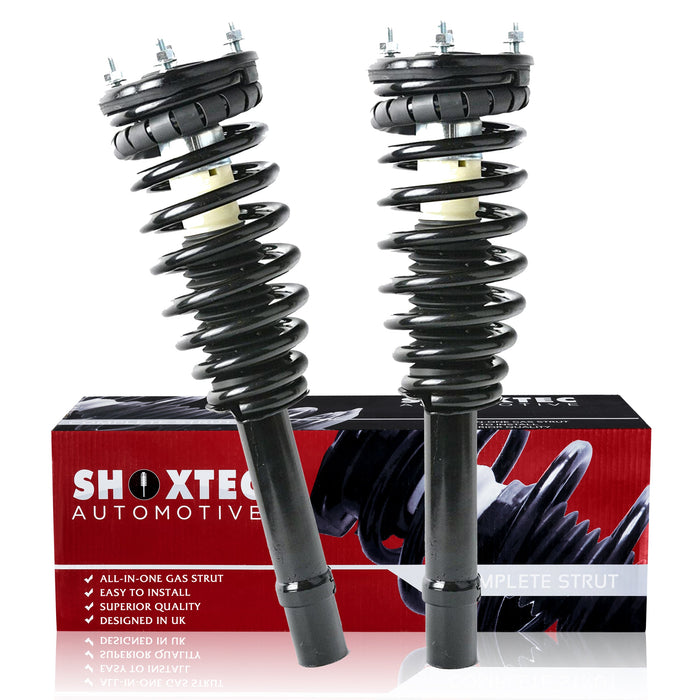 Shoxtec Front Complete Struts Assembly for 2000-2005 Hyundai Sonata; 2001-2006 KIA OPTIMA Coil Spring Assembly Shock Absorber Repl. Part no. 171417