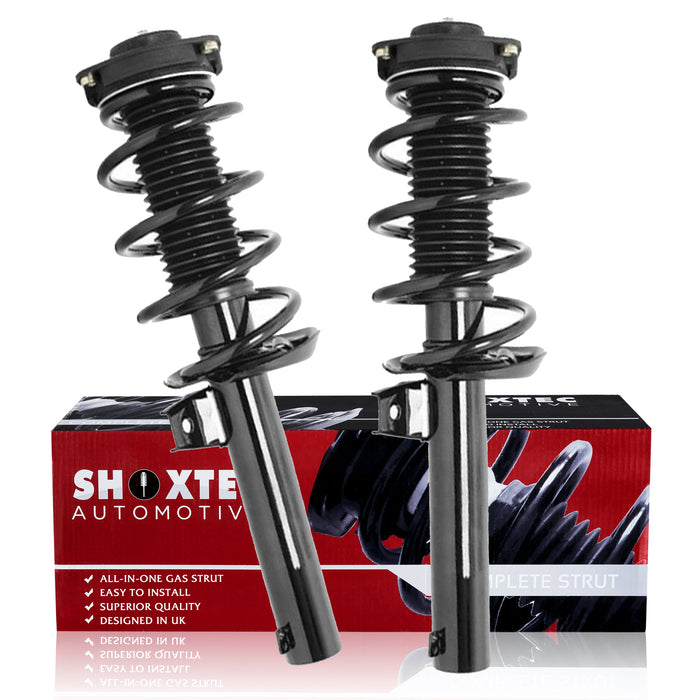 Shoxtec Front Complete Strut Assembly for 2009-2017 Volkswagen Tiguan 2017-2018 Tiguan Limited Coil Spring Shock Absorber Repl. Part No. 11090