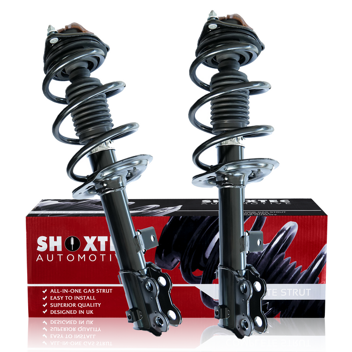 Shoxtec Front Complete Struts Replacement for 2013 - 2014 Hyundai Sonata Coil Spring Assembly Shock Absorber Repl. Part No.1333505L 1333505R