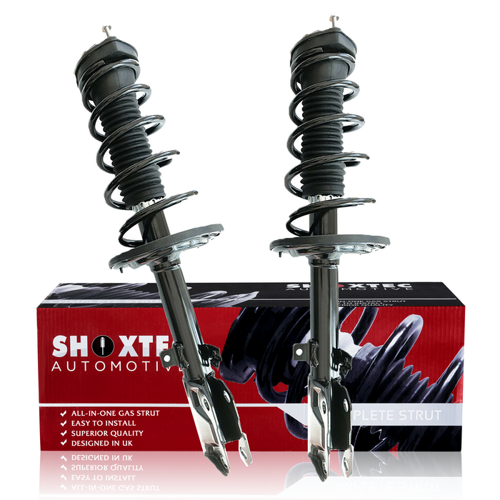 Shoxtec Rear Complete Struts Replacement for 2013 - 2015 Toyota Avalon Coil Spring Assembly Shock Absorber Repl. Part No.1333562L 1333562R