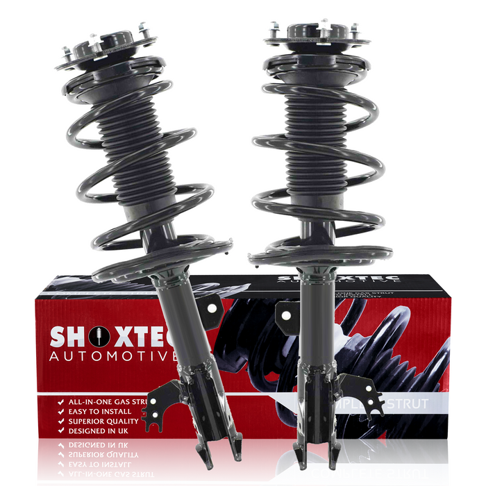 Shoxtec Front Complete Strut Assembly Replacement for 2013-2015 Toyota Avalon; V6 3.5L, FWD Only Repl No. 1333567L,1333567R