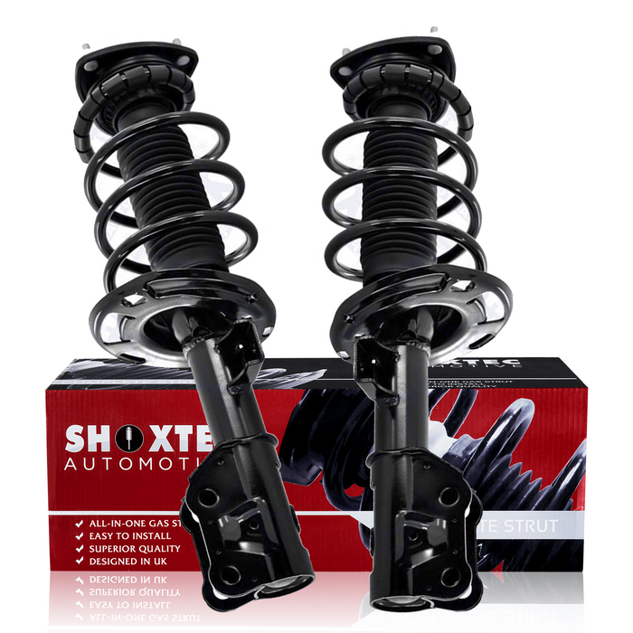 Shoxtec Front Complete Strut Assembly Replacement for 2014-2017 Mazda 6 Repl No. 1333715L,1333715R