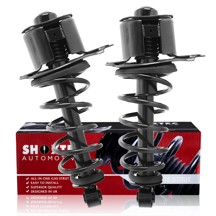 Shoxtec Rear Complete Struts Assembly Replacement for 2008 - 2009 Ford Taurus 2008 - 2009 Mercury Sable Coil Spring Shock Absorber Repl. part no 15043 15044