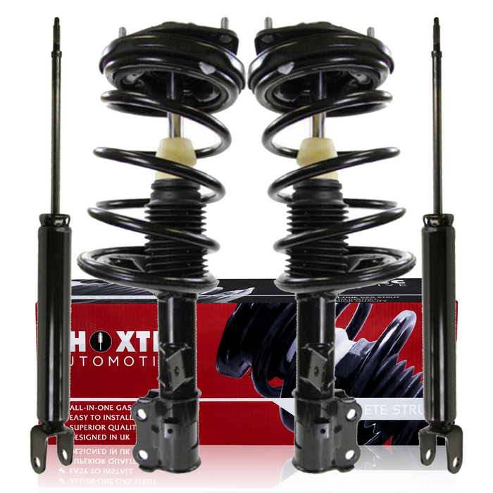 Shoxtec Full Set Complete Strut Shock Absorbers Replacement for 2006-2010 Kia Optima; Replacement for 2007-2011 Kia Rondo; Repl. no 171136 171136 171135 5615 37299