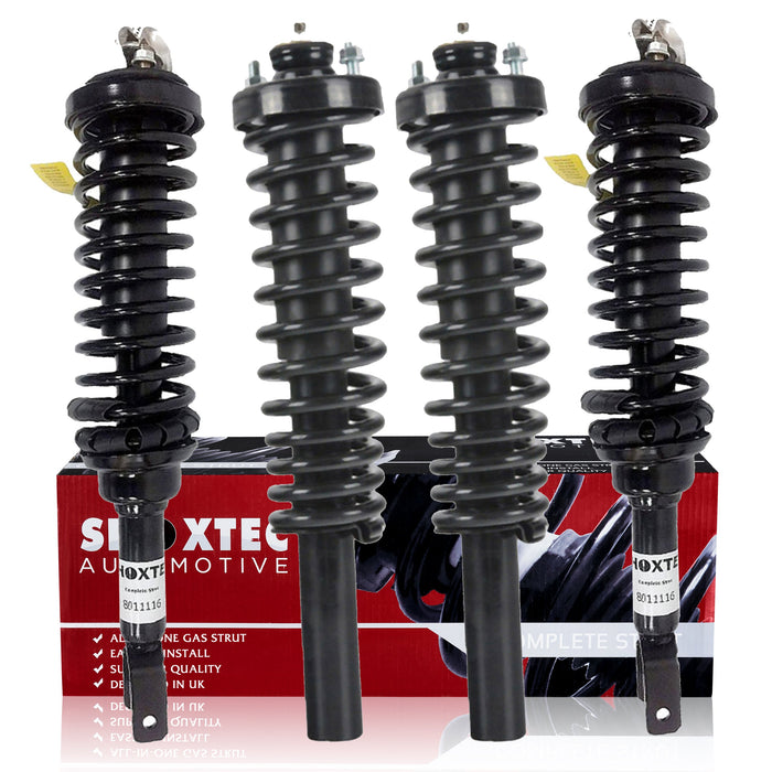 Shoxtec Full Set Complete Struts Coil Spring Assembly for 1996-2000 Honda Civic Coil Spring Assembly Shock Absorber Repl. part no. 171292 171291