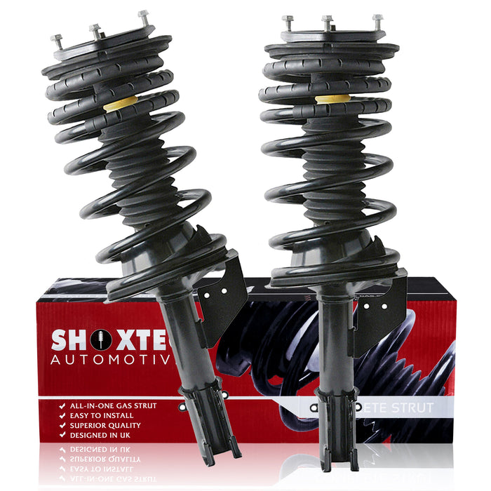 Shoxtec Front Complete Strut Assembly Replacement for 1990-1995 Chrysler Town & Country; 1987-1995 Dodge Caravan; Grand Caravan; Plymouth Grand Voyager; Voyager; 1987-1988 Dodge Mini Ram Coil Spring Assembly Shock Absorber Repl.171833