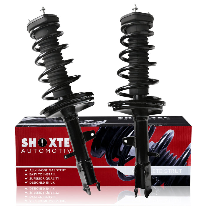 Shoxtec Rear Complete Struts fits 2004-2007 Toyota Highlander 2004-2007 Lexus RX330; 2007 Lexus RX350 Shock Absorber Kits Repl. Part No. 172216 172215