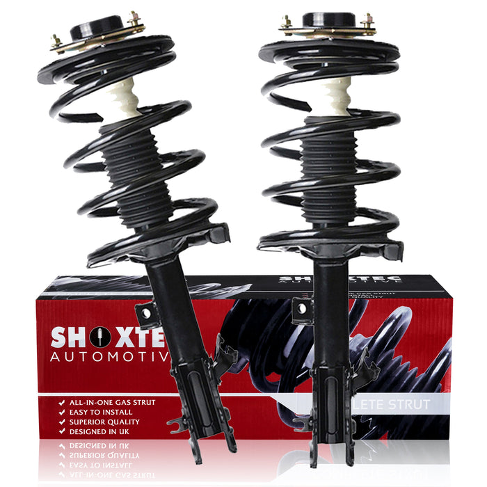 Shoxtec Front Complete Struts Assembly for 2004 - 2009 Nissan Quest 3.5L V6; Coil Spring Shock Absorber Kits Repl. 172272 172271