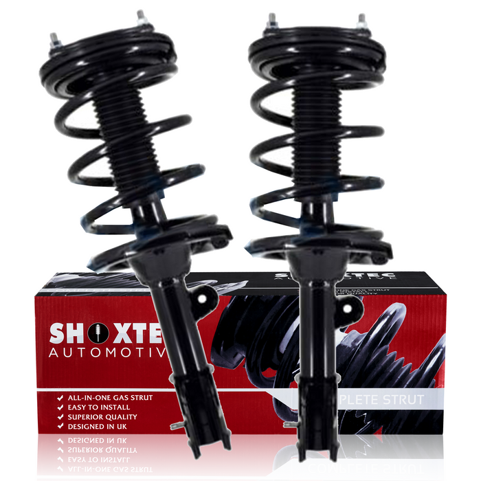 Shoxtec Front Complete Struts Assembly Replacement for 2007-2009 Hyundai Santa Fe Coil Spring Shock Absorber Repl. part no 172300 172299