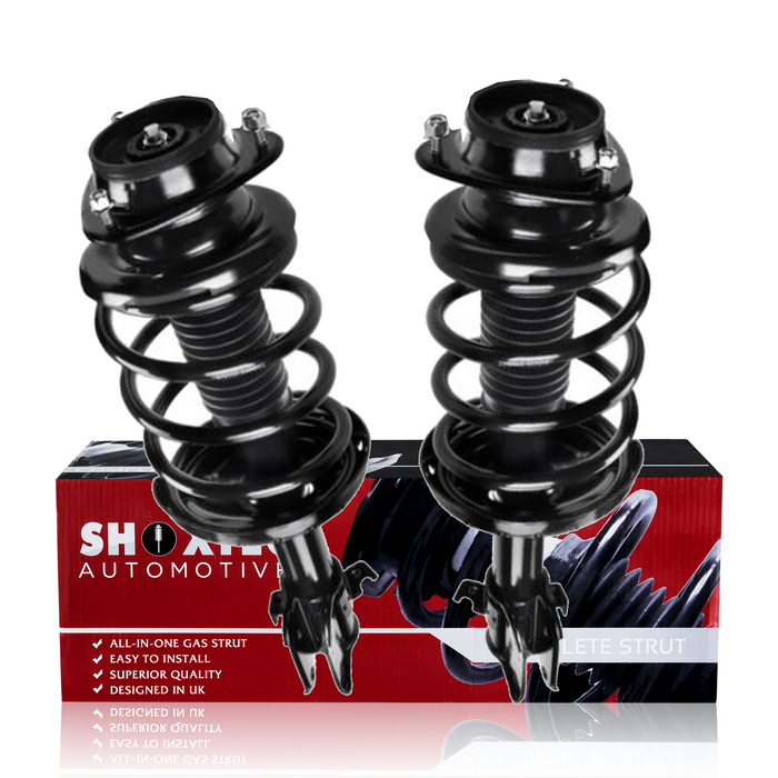 Shoxtec Front Complete Struts Assembly Replacement for 2004-2005 Subaru Forester Coil Spring Shock Absorber Repl. part no 172346 172345