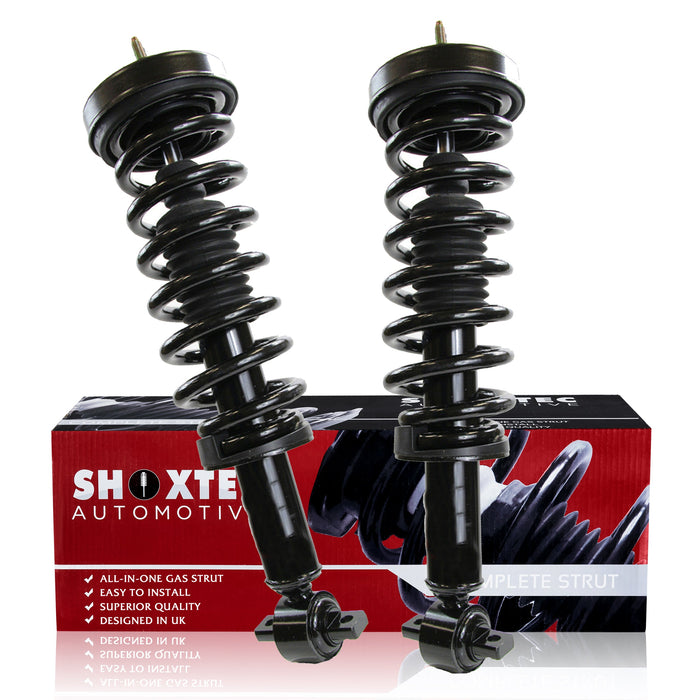 Shoxtec Front Complete Struts Assembly Replacement for 2014 - 2014 Ford F150 Coil Spring Shock Absorber Repl. part no 172651L 172651R