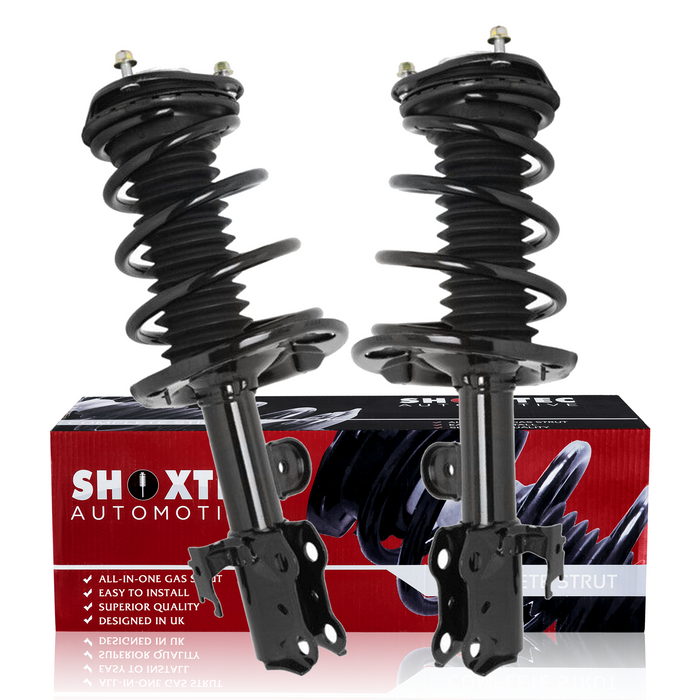 Shoxtec Front Complete Strut Assembly Replacement For 2011-2016 Scion TC Repl No. 172683,172682