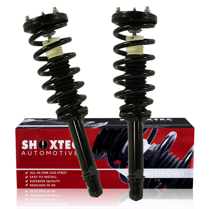 Shoxtec Front Complete Struts Assembly Replacement for 2009 - 2014 Acura TL Coil Spring Shock Absorber Repl. part no 172694 172693
