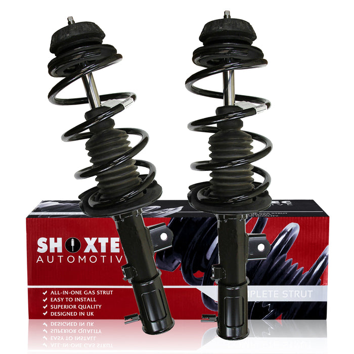 Shoxtec Front Complete Struts Assembly Replacement for 2012 - 2017 Hyundai Accent Coil Spring Shock Absorber Repl. part no 172707 172706