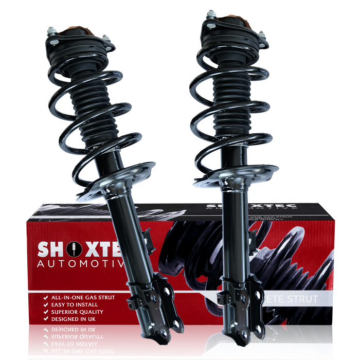 Shoxtec Front Complete Struts Replacement for 2010 - 2013 Hyundai Tucson Coil Spring Assembly Shock Absorber Repl. Part No.172723 172722