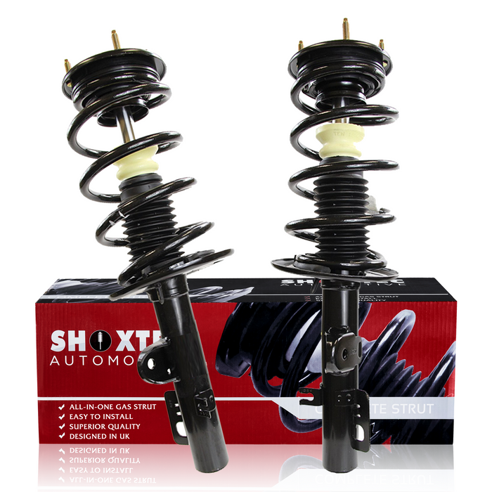 Shoxtec Front Complete Struts Assembly Replacement for 2009 Ford Flex; All Trim Levels; Production date from 05/2008 to 07/2009; Repl. part no. 172728, 172727