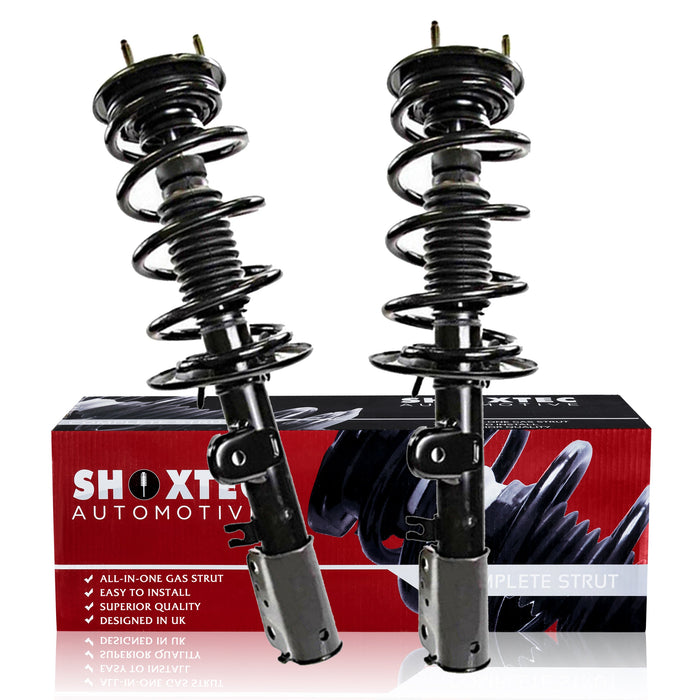 Shoxtec Front Complete Struts Assembly Replacement for 2013 - 2019 Ford Explorer Coil Spring Shock Absorber Repl. part no 172730 172729