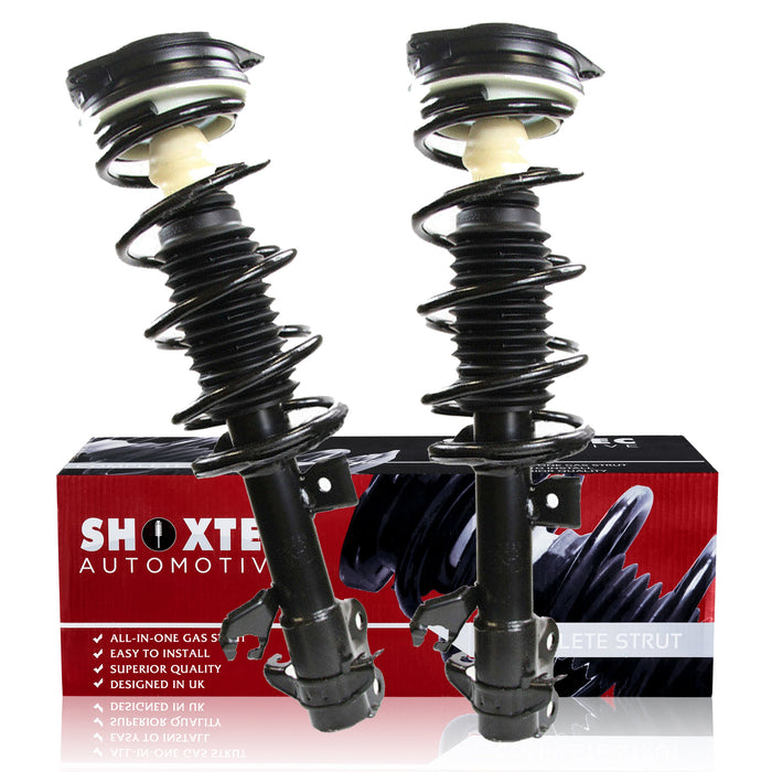 Shoxtec Front Complete Struts Assembly Replacement for 2015 - 2019 Lincoln MKC Coil Spring Shock Absorber Repl. part no 172753 172752
