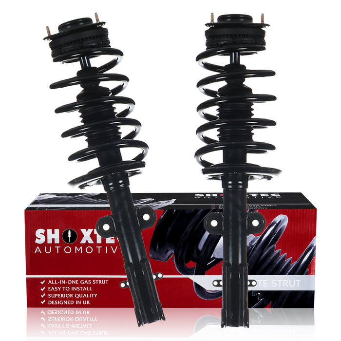 Shoxtec Front Complete Struts Assembly Replacement for 2013-2016 Chrysler Town & Country S; Replacement for 2012-2018 Dodge Grand Caravan R/T, GT; Replacement for 2012-2015 Ram C/V; FWD Repl. part no. 172780L, 172780R
