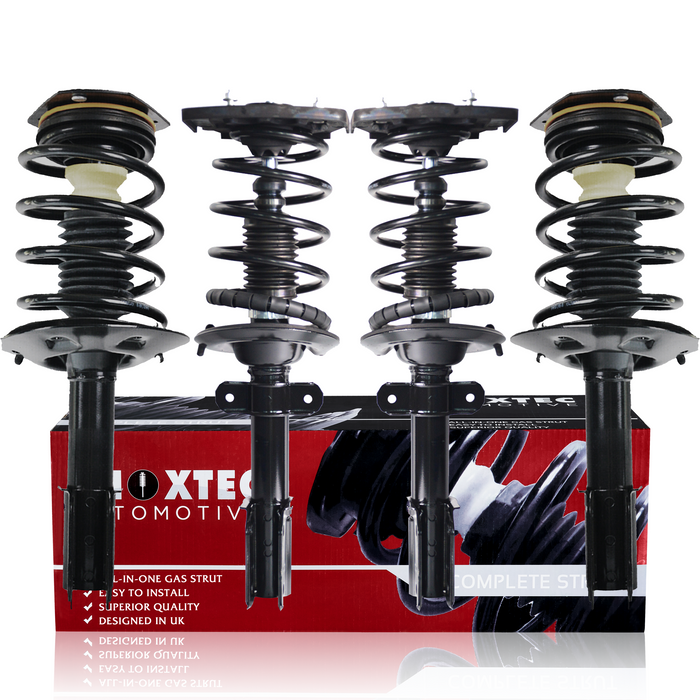 Shoxtec Full Set Complete Struts Replacement for 2006-2012 Chevrolet Impala; 2014-2016 Imapla Limited;except Taxi Package; with 16, 17 inch Wheels. Repl. No 172903 372471L 372471R