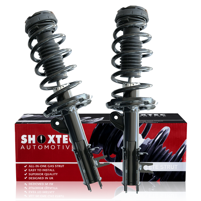 Shoxtec Front Complete Struts Replacement for 2013 - 2019 Buick Encore 2015 - 2019 Chevrolet Trax Coil Spring Assembly Shock Absorber Repl. Part No.172935 172934