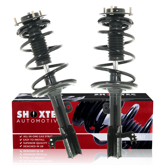 Shoxtec Front Complete Struts Assembly Replacement for 2012-2017 Toyota Camry; SE, Hybrid SE, XSE, Special Edition; FWD Repl. part no. 172992, 172993