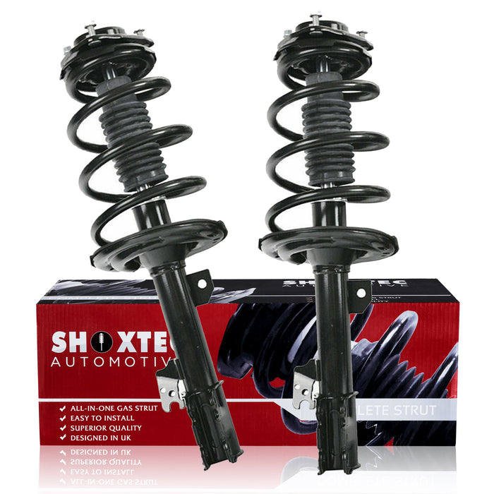 Shoxtec Front Complete Strut Assembly Replacement for 2011-2014 Toyota Sienna Coil Spring Assembly Shock Absorber Kits Repl. Part no. 173050 173049