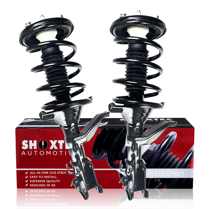 Shoxtec Front Complete Struts Replacement for 2007 - 2011 Honda Element Coil Spring Assembly Shock Absorber Repl. Part No.2331632L 2331632R