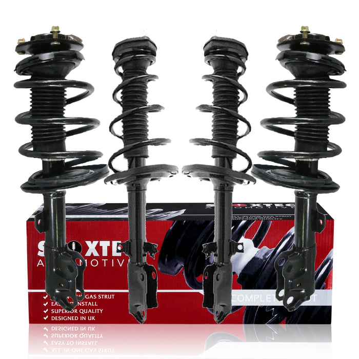 Shoxtec Full Set Complete Struts Assembly Replacement for 2012 - 2012 Toyota Camry Coil Spring Shock Absorber Repl. part no 2333375L 2333375R 2333376L 2333376R