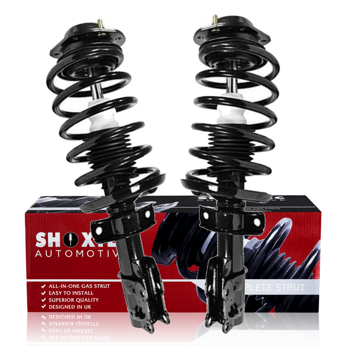Shoxtec Front Complete Strut Assembly Replacement For 2009-2010 Dodge Challenger SE, Exclude Performance Suspension Repl No. 2335531L,2335531R