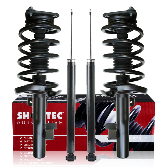 Shoxtec Front Complete Strut Assembly Replacement for 2006-2010 Mazda 5, Repl No 272264,272263,5607