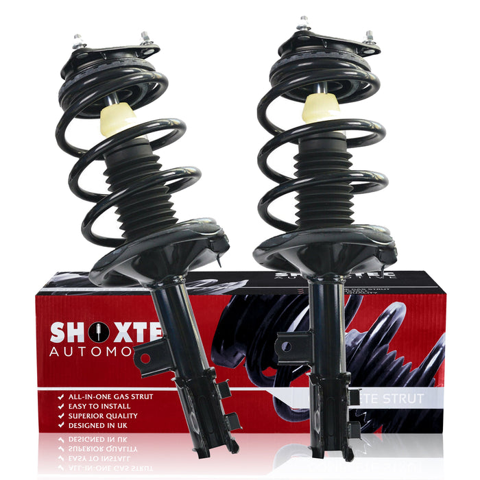 Shoxtec Front Complete Strut Assembly for 2009 2010 Hyundai Elantra Coil Spring Shock Absorber Repl. Part No. 272306 272305