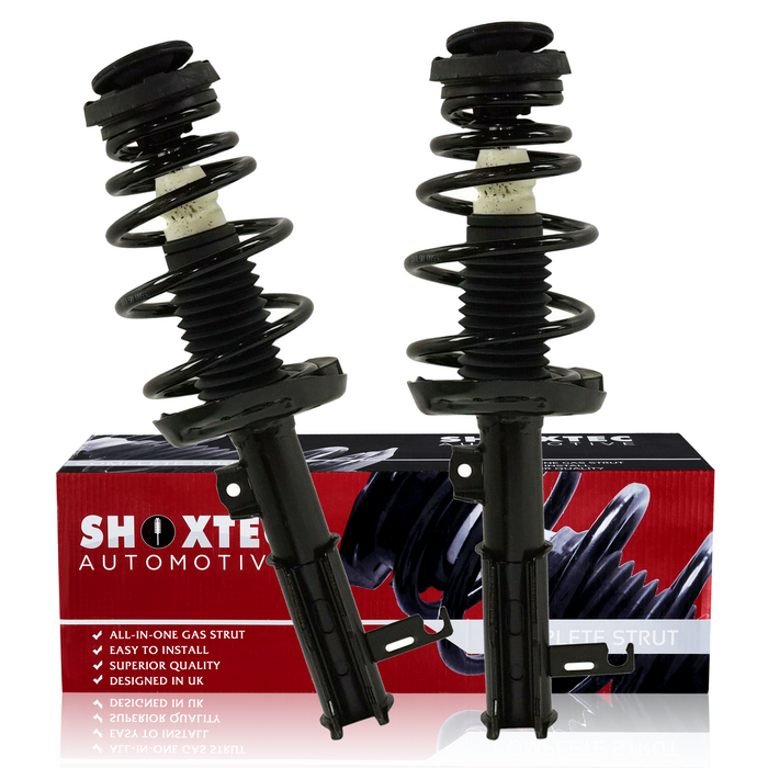 Shoxtec Front Pair Complete Struts Replacement for 2010 Buick Allure 2010 - 2011 Buick LaCrosse Coil Spring Assembly Shock Absorber Repl. Part No.272516 272515