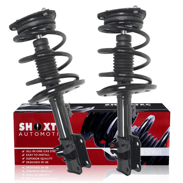 Shoxtec Front Complete Struts Assembly Replacement for 2011 - 2014 Nissan Maxima Coil Spring Shock Absorber Repl. part no 272605 272604