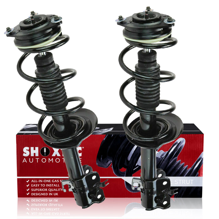 Shoxtec Front Complete Struts Assembly Replacement for 2008 - 2012 Nissan Rogue Coil Spring Shock Absorber Repl. part no 272609 272608