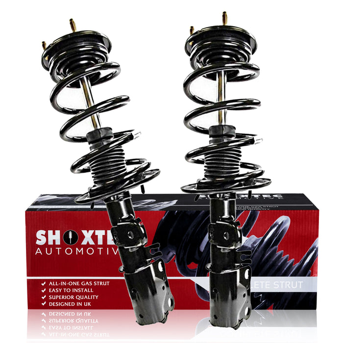 Shoxtec Front Complete Struts Assembly Replacement for 2013 - 2018 Ford Taurus Coil Spring Shock Absorber Repl. part no 272653 272654