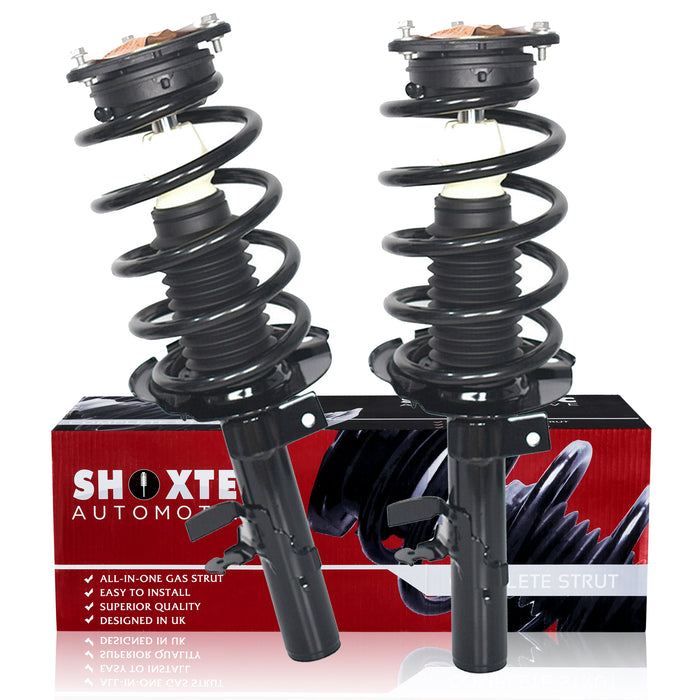 Shoxtec Front Complete Struts Assembly Replacement for 2014 - 2018 Ford Transit Connect Coil Spring Shock Absorber Repl. part no 272788 272787