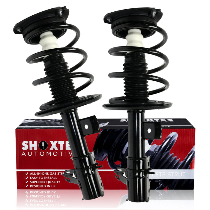 Shoxtec Front Complete Struts Coil Spring Assembly for 2007 2008 2009 2010 2011 2012 Nissan Altima
