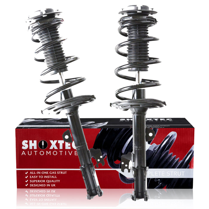 Shoxtec Front Complete Struts Assembly for 2008 2009 2010 Toyota Highlander Coil Spring Shock Absorber Repl Part no. 1333319