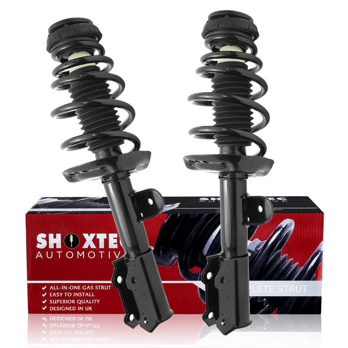 Shoxtec Front Complete Struts Assembly Replacement for 2011 - 2012 Chevrolet Volt Coil Spring Shock Absorber Repl. part no 372627 372626