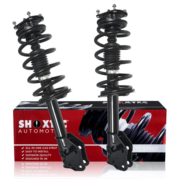 Shoxtec Front Complete Struts Assembly Replacement for 2011 - 2014 Ford Edge Coil Spring Shock Absorber Repl. part no 372889 372888