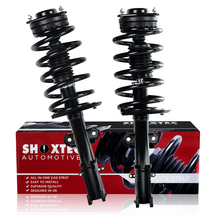 Shoxtec Front Complete Struts fits 11-16 Chrysler Town&Country; 11-19 Dodge Grand Caravan; 11-14 Volkswagen Routan Shocks Repl. Part no.471128LR