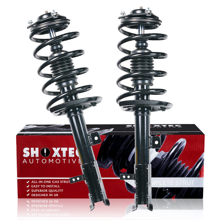 Shoxtec Front Complete Struts Assembly Replacement for 2007 - 2010 Jeep Patriot Coil Spring Shock Absorber Repl. part no 472368 472367