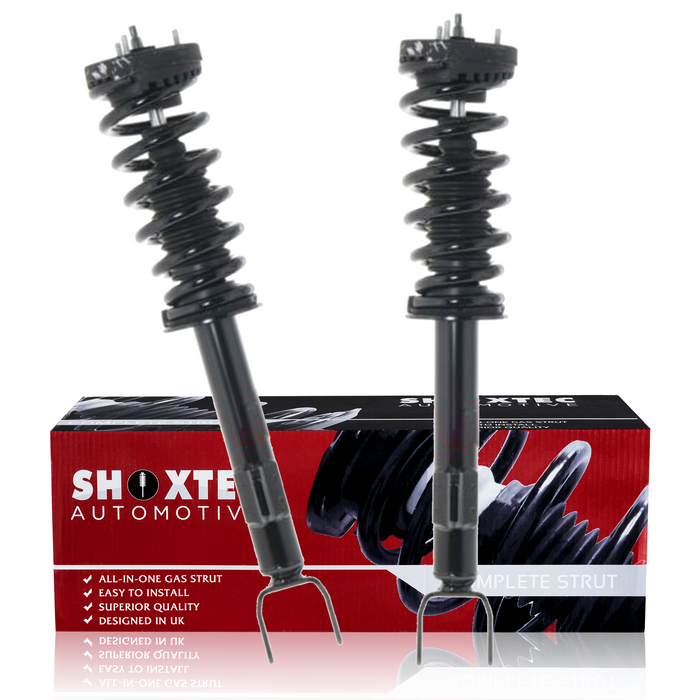 Shoxtec Front Complete Struts Assembly Replacement for 2011-2018 Dodge Charger Coil Spring Shock Absorber Repl. part no 772665